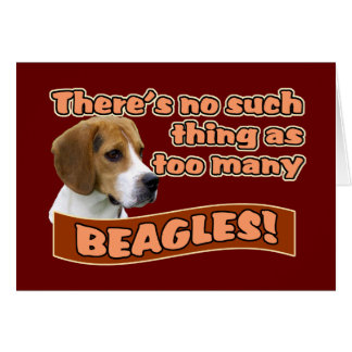 BEAGLES HÄLSNINGSKORT