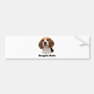 Beagles härskar bildekal