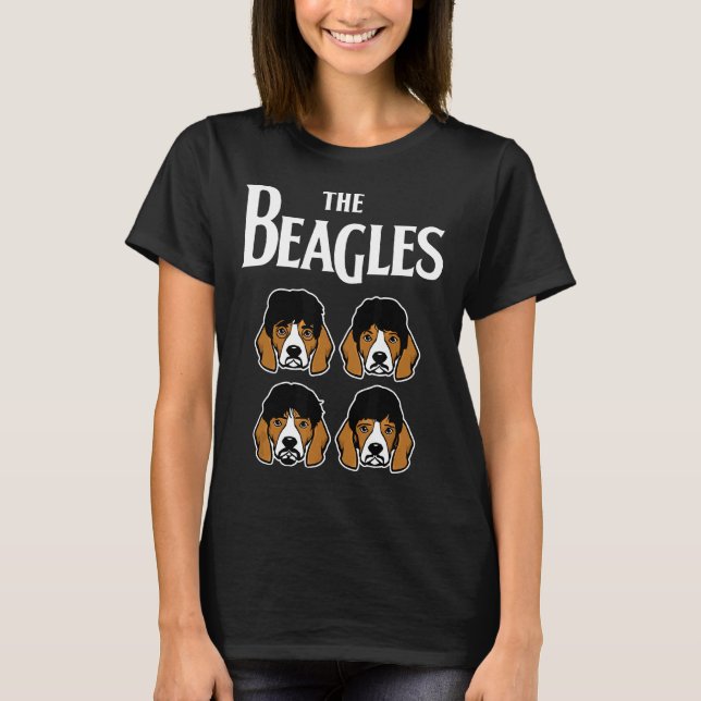 Beagles Hund Parody T Shirt (Framsida)
