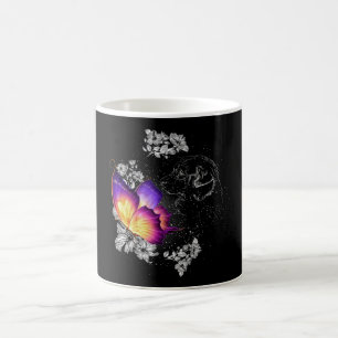 Beagles Hund with Butterfly Hund in Heaven Memoria Kaffemugg