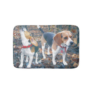 Beagles i skogenBeaglebadmattan Badrumsmatta