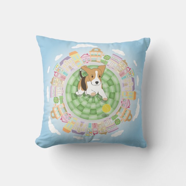 Beagles Kudde (Framsida)