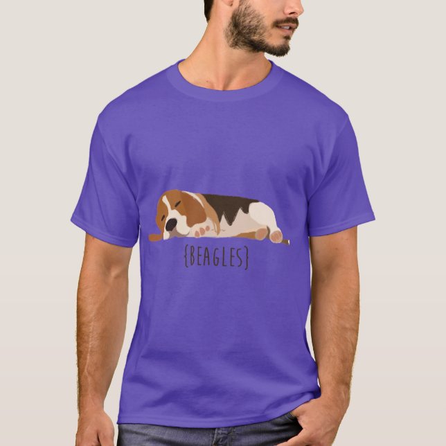 Beagles pojke t shirt (Framsida)