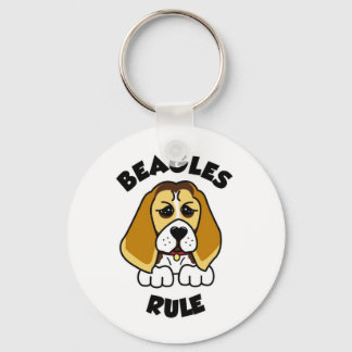 Beagles Rule! Nyckelring