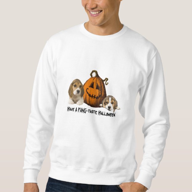 BeaglesHalloween unisex- tröja Långärmad Tröja (Framsida)