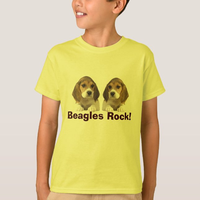Beaglessten lurar T-tröja T Shirt (Framsida)