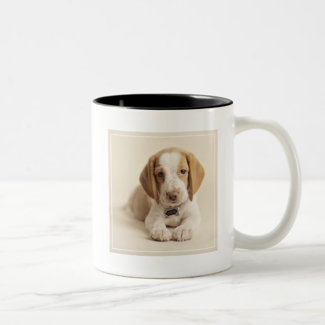 Beaglevalp Två-Tonad Mugg (Höger)