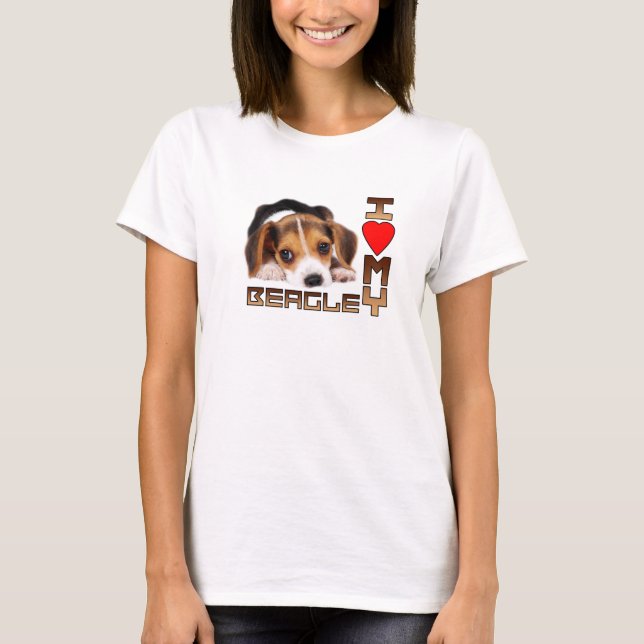 Beaglevalphund T-shirt (Framsida)