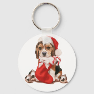 Beaglevalpjul Nyckelring