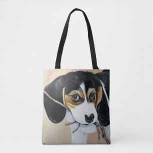 Beaglevalpmålning Tygkasse