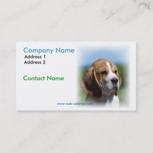Beaglevisitkort Visitkort