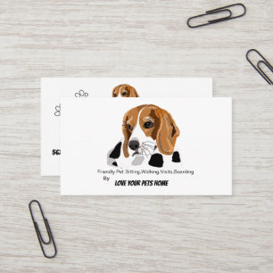 Beaglevisitkort Visitkort