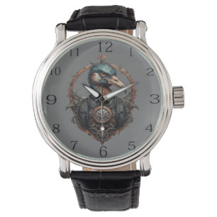 "Beak: A Steampunk Ibis" Armbandsur