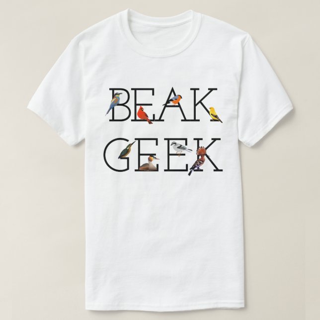 Beak Geek T-shirt (Design framsida)