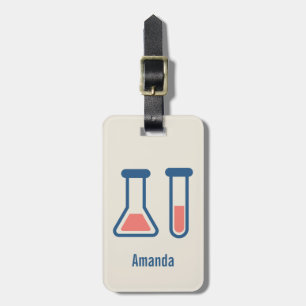 Beaker & Test Tube Science Thmet Bagagebricka