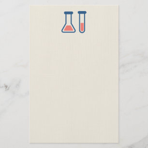 Beaker & Test Tube Science Thmet Brevpapper