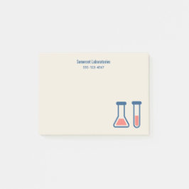 Beaker & Test Tube Science Thmet Post-it Block