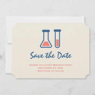 Beaker & Test Tube Science Thmet Spara Datumet
