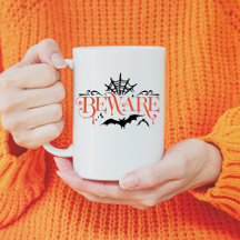 Beakta Spooky Modern Halloween Mugg