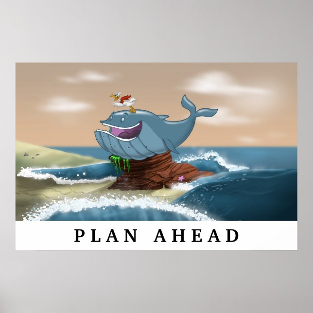 Beaktad val - Motiverande Poster (Framsidan)