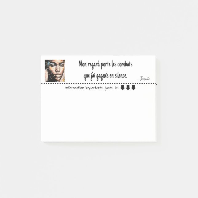 Beaktar pixelisé intensivt post-it block (Framsida)