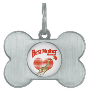 Beaktare för bästa Mor-pris ID-bricka Husdjur