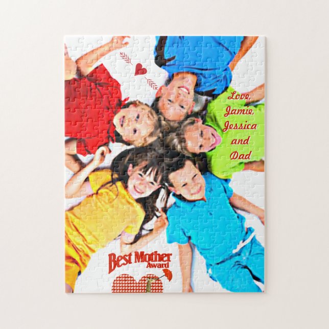 Beaktare för bästa Mor-pris Pussel (Vertikal)