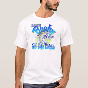 Beaky brännmärka Tonfisk-Kassaskåpet delfinen T-shirt