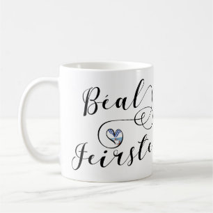 Béal Feirste Flagga Heart, Belfast Kaffemugg