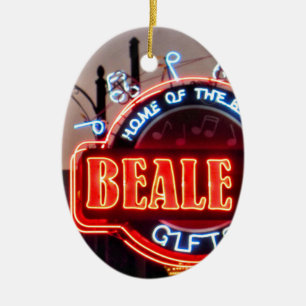 Beale gata julgransprydnad keramik