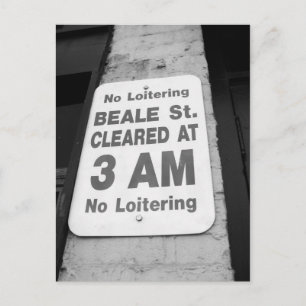 Beale n Blues Series Vykort