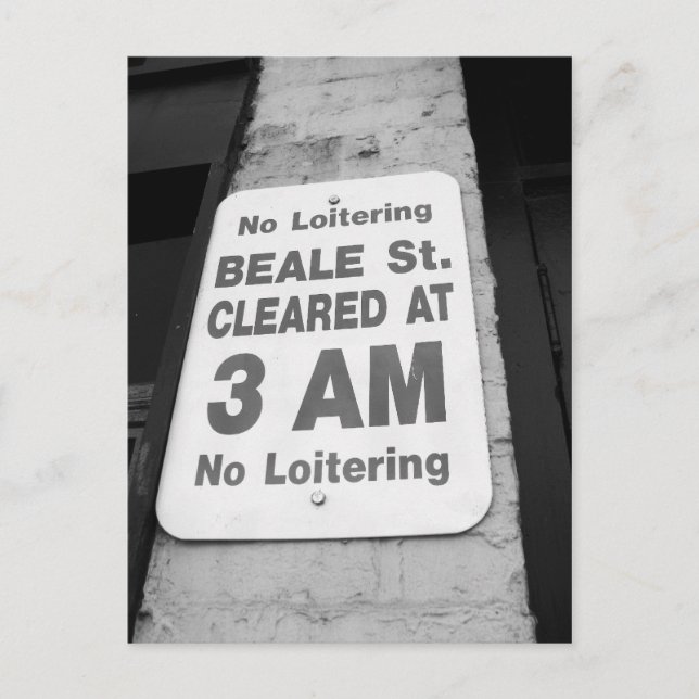 Beale n Blues Series Vykort (Framsida)