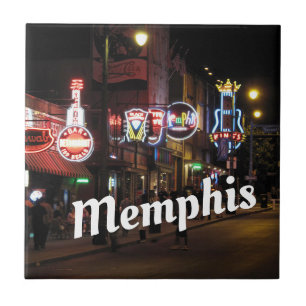 Beale Street, Memphis, Tennessee Kakelplatta