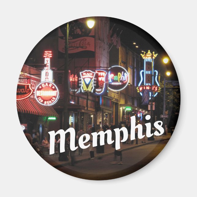 Beale Street, Memphis, Tennessee Magnet (Framsidan)