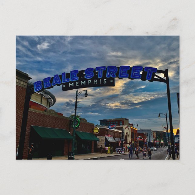 Beale Street Vykort (Framsida)