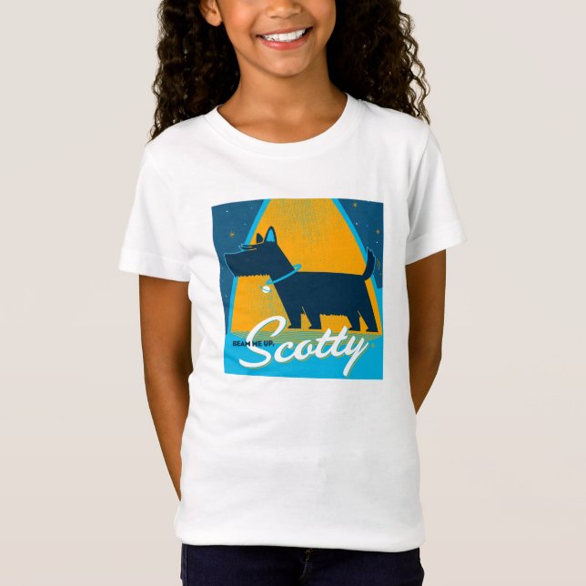 Beam Me Up Scotty T Shirt (Framsida)