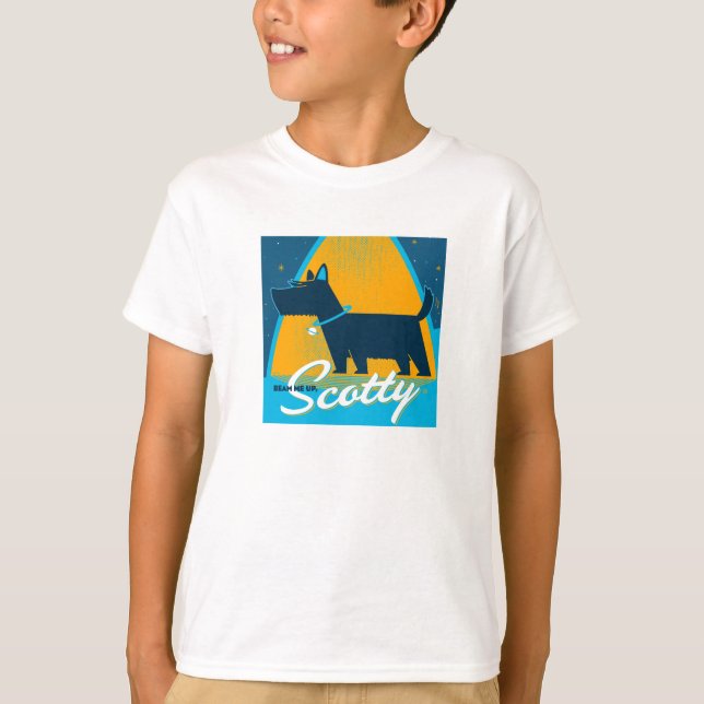 Beam Me Up Scotty T Shirt (Framsida)