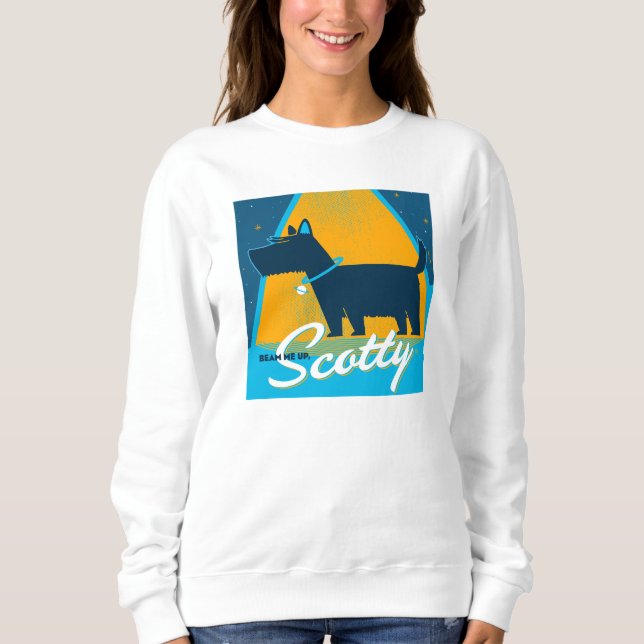 Beam Me Up Scotty T Shirt (Framsida)