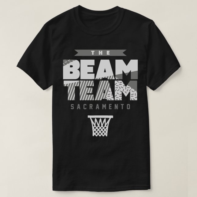 Beam Team Sacramento Basketball T Shirt (Design framsida)