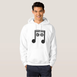 Beamed Eighth Music Cassette Classic Hoodie