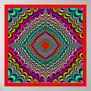 Beaming Rainbow Sol Poster
