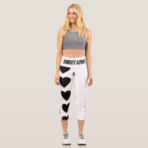 Bean2002 "Sweet Kärlek" Heart High Waisted Capris