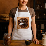 Bean Älskare Coffee Beans Aestthetic Förkläde<br><div class="desc">Indulera din passion för kaffe i stil med vår Bean Älskare Apron! Den här plattan är skapad med kärlek för den hängivna kaffeentusiasten och har en levande bild av aromatiska kaffebönor, som fångar kärnan av din favoritbrygga. Oavsett om du blåser upp en storm i köket eller fulländar din barista-skicklighet är...</div>