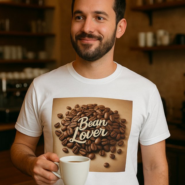 Bean Älskare Coffee Beans Aestthetic T Shirt (Skapare uppladdad)