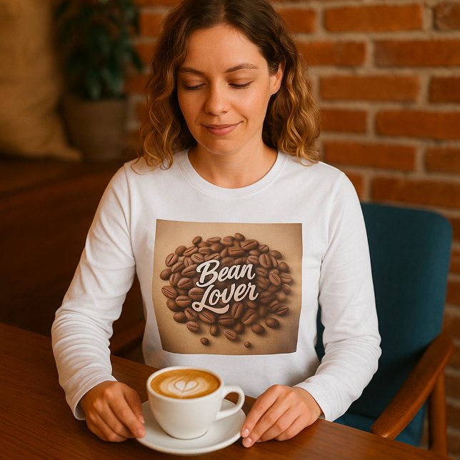 Bean Älskare Coffee Beans Aestthetic T Shirt (Skapare uppladdad)