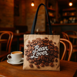 Bean Älskare Coffee Beans Tygkasse
