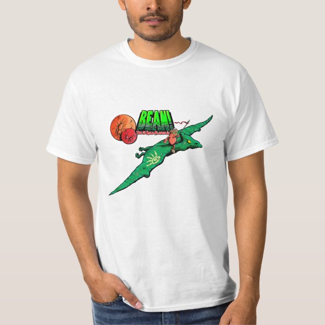 BEAN Flier Mäns Värde  T Shirt (Framsida)