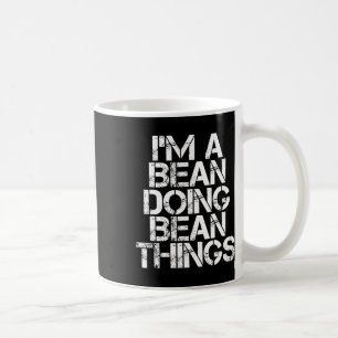 Bean Funny Surname Family Träd Birthday Reunion Gi Kaffemugg