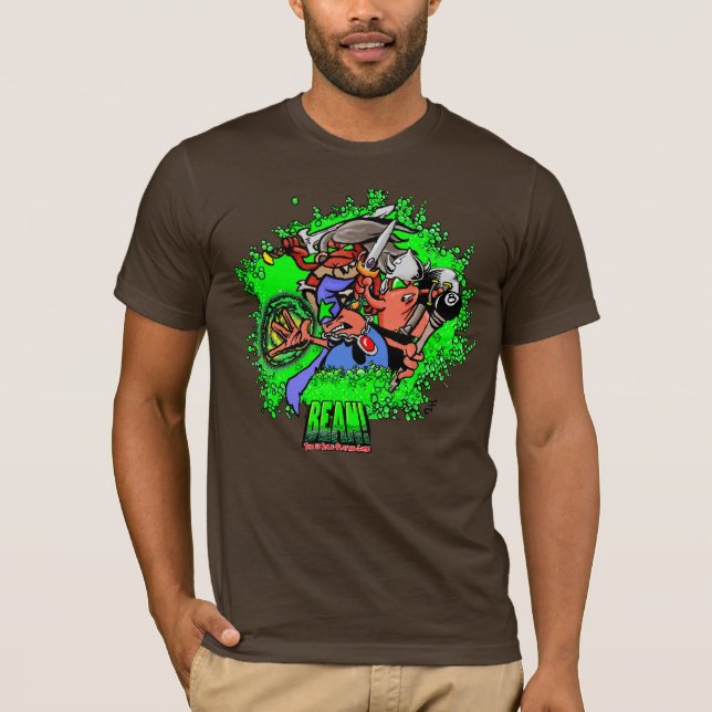 BEAN! Heroes Men's    T Shirt (Framsida)