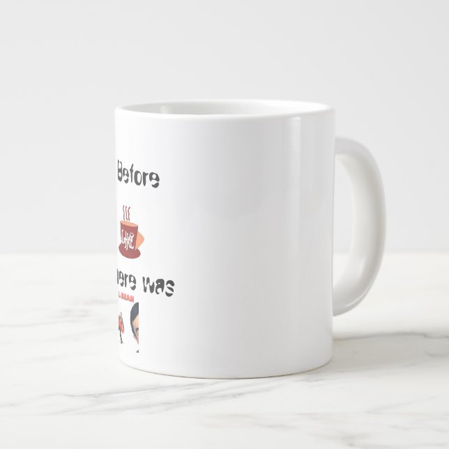 Bean kaffe mugg jumbo mugg (Framsida höger)